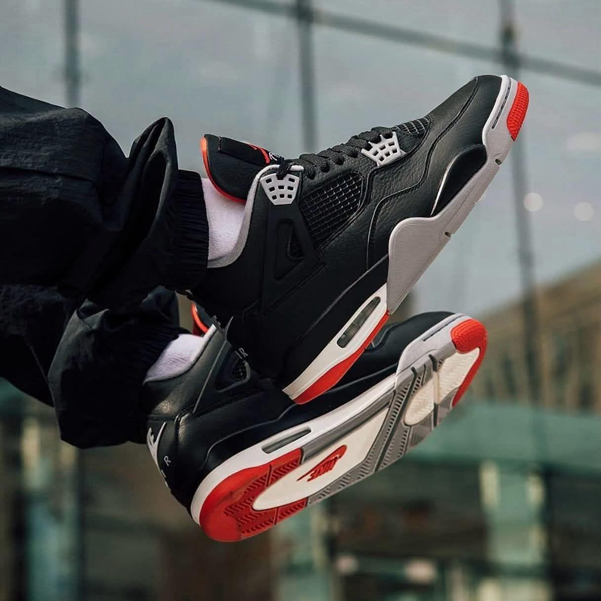 永恒经典黑红✨AJ4 Bred Reimagined复刻上脚